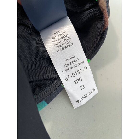 Kim Gravel x Swimsuits For All Blouson Tankini with Skirted Bottom Size 12 Beach - Picture 6 of 9